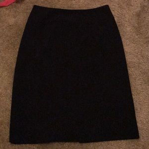 Black skirt